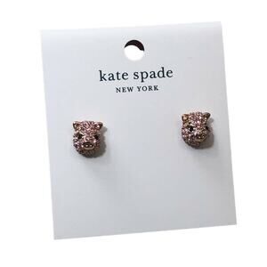 Kate Spade 🐷 Pig Studs Earrings Pink Brand